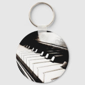 Piano Keys Macro Sleutelhanger (Voorkant)