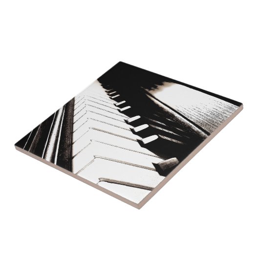 Piano Keys Macro Tegeltje (Zijkant)