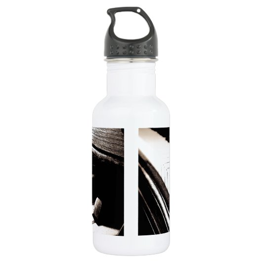 Piano Keys Macro Waterfles (Achterkant)