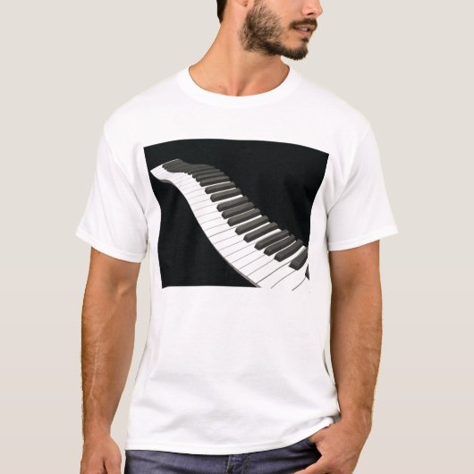 Piano Keys Mannen T-Shirt (Voorkant)