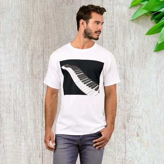 Piano Keys Mannen T-Shirt