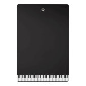 Piano Keys Mini Clipboard Mini Klembord (Achterkant)