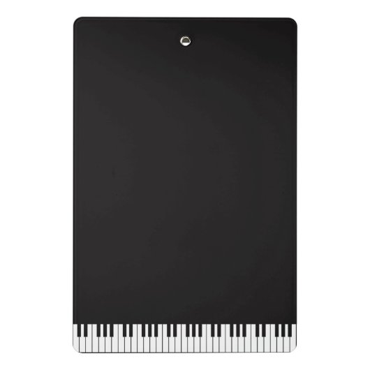 Piano Keys Mini Clipboard Mini Klembord (Achterkant)