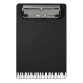 Piano Keys Mini Clipboard Mini Klembord (Voorkant)