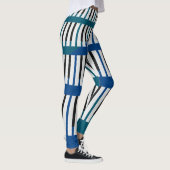 Piano Keys Music-Leggings Leggings (Rechts)