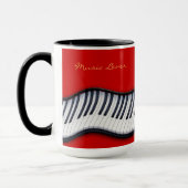 PIANO KEYS Music-Lover Gift Drink Mok (Links)