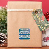 Piano Keys Music Square Sticker