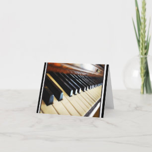 Piano Keys Muziek Cadeaus Notecards Kaart