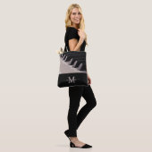 Piano Keys Muziek Lover Docent Student Monogram Tote Bag (Op model)