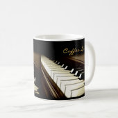 PIANO KEYS Muziek-Lover Drink Mok (Voorkant rechts)