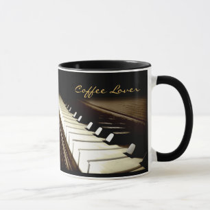 PIANO KEYS Muziek-Lover Drink Mok