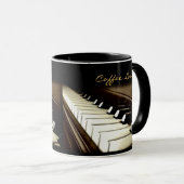 PIANO KEYS Muziek-Lover Drink Mok (Voorkant rechts)