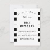 PIANO KEYS MUZIEKLIEFHEBBER feestthema Kaart (Voorkant)