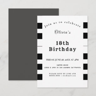 PIANO KEYS MUZIEKLIEFHEBBER feestthema Kaart