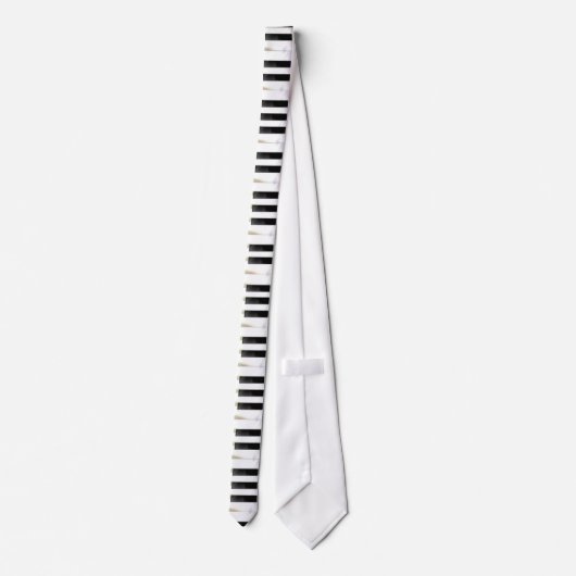 Piano Keys Necktie 1 Stropdas (Achterkant)