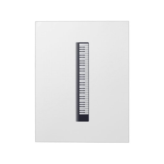 Piano Keys Notitieblok (Linkerzijde)