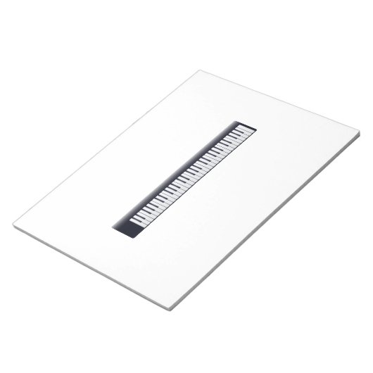 Piano Keys Notitieblok (Schuin)