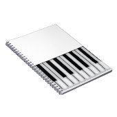 Piano Keys Notitieboek (Rechterzijde)