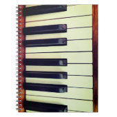 Piano Keys Notitieboek (Voorkant)