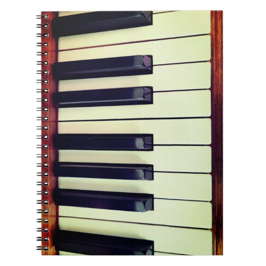 Piano Keys Notitieboek (Voorkant)