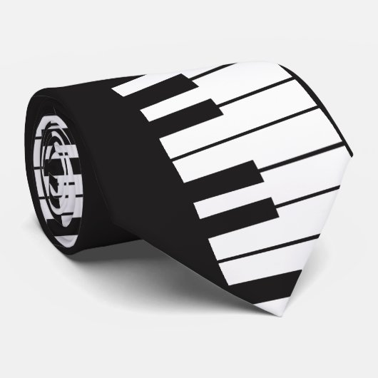 Piano Keys Novelty Stropdas (Opgerold)