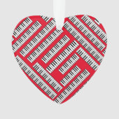 Piano Keys Ornament (voorkant)