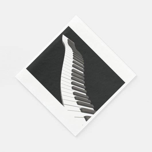 Piano Keys Paper Napkins Servet (Hoek)