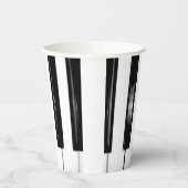 Piano Keys Papieren Bekers (Links)