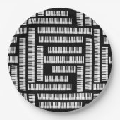 Piano Keys Papieren Bordje (Voorkant)