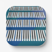 Piano Keys Papieren Bordje (Voorkant)