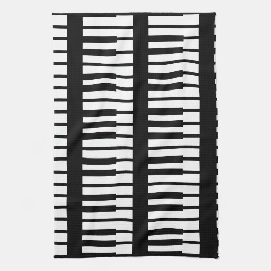 Piano Keys Pattern Theedoek (Verticaal)