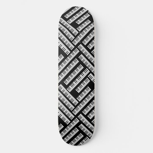 Piano Keys Persoonlijk Skateboard (Voorkant)