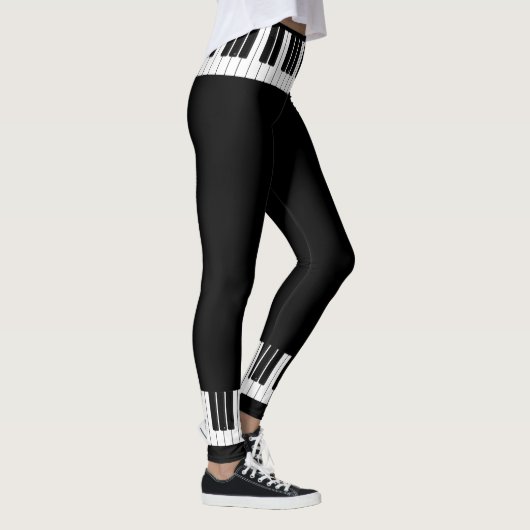 Piano Keys Pianist Leggings (Rechts)