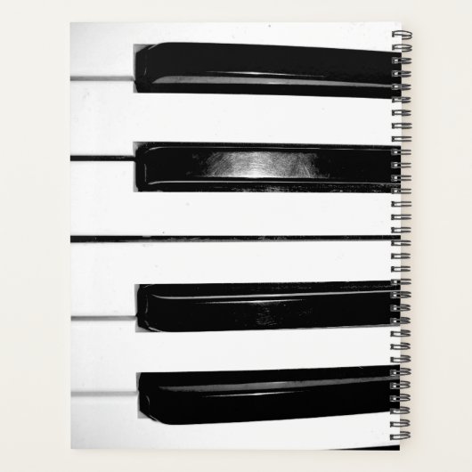 Piano Keys Planner (Achterkant)