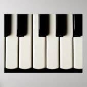 Piano Keys Poster (Voorkant)