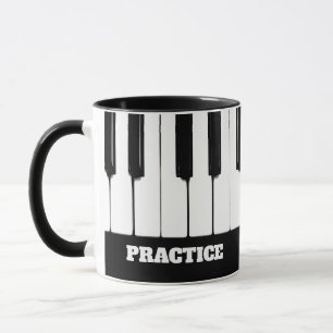 Piano Keys "Practice"  Mok tekst