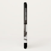 Piano Keys Red Rose Monogram Case-Mate iPhone Case (Achterkant/links)