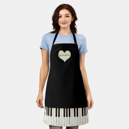 Piano Keys Schort