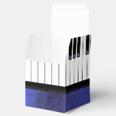 Piano Keys Sheet Music Modern Twist Bedankdoosjes (Geopend)