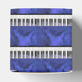 Piano Keys Sheet Music Modern Twist Bedankdoosjes (Bovenkant)