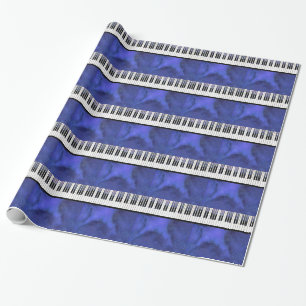 Piano Keys Sheet Music Modern Twist Cadeaupapier