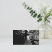 PIANO KEYS - Sjabloon voor visitekaartjes (Staand voorkant)