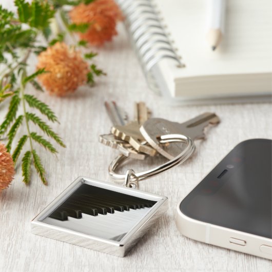 Piano Keys-Sleutelhanger Sleutelhanger (Zijkant)