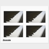 Piano Keys stickers (rechthoek) (Vel)