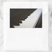 Piano Keys stickers (rechthoek) (Tas)