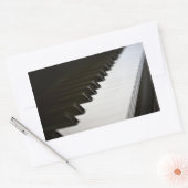 Piano Keys stickers (rechthoek) (Envelop)