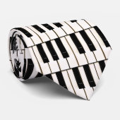 Piano Keys Stropdas (Opgerold)