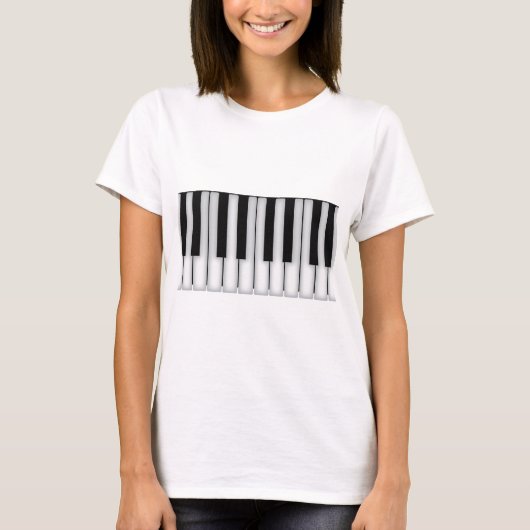 Piano Keys T-shirt (Voorkant)