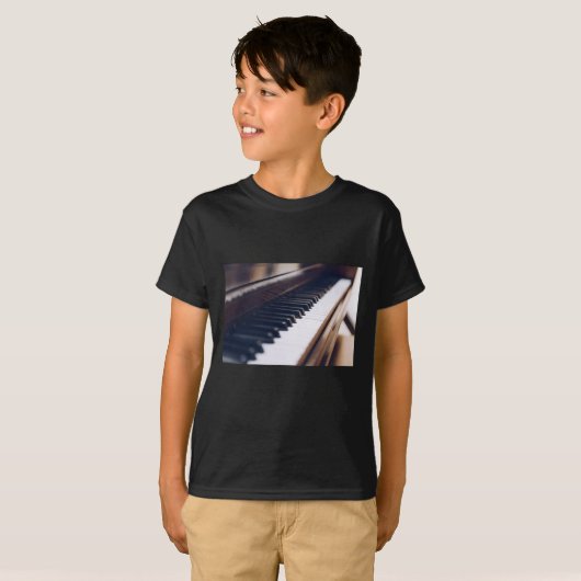 Piano Keys T-shirt (Voorkant volledig)