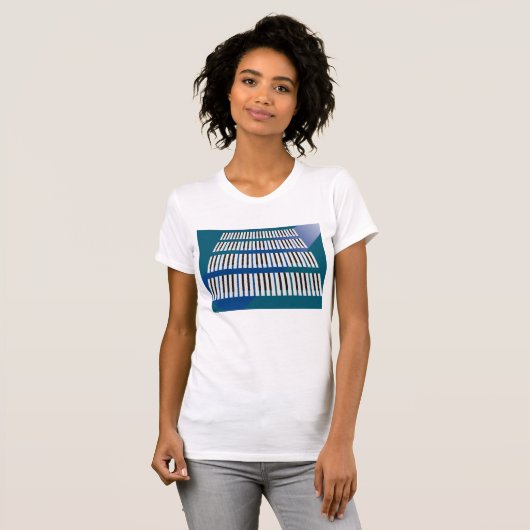 Piano Keys T-Shirt (Voorkant volledig)